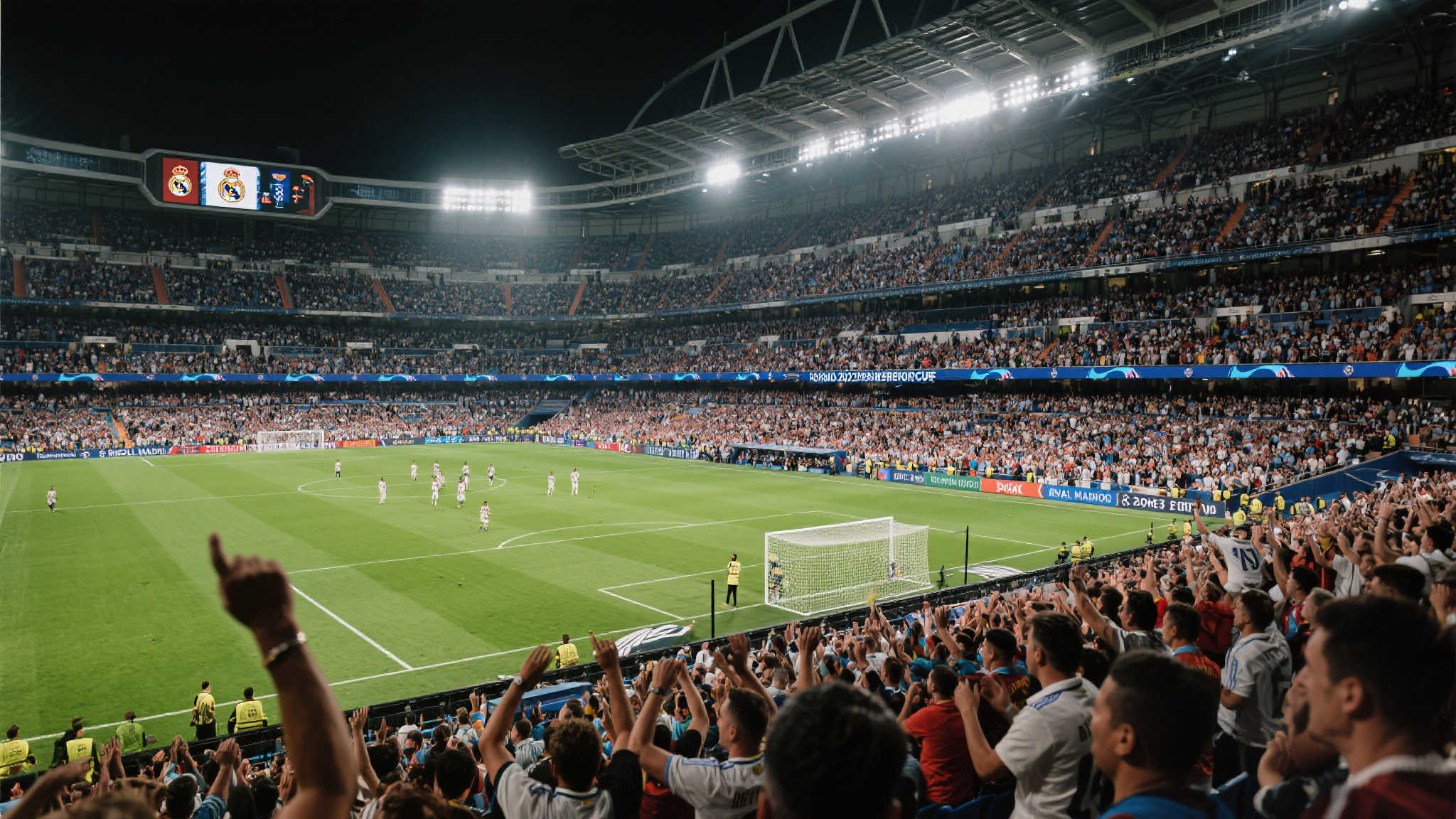 恢弘场面：现场气氛热烈的足球盛宴
在全球众多球迷